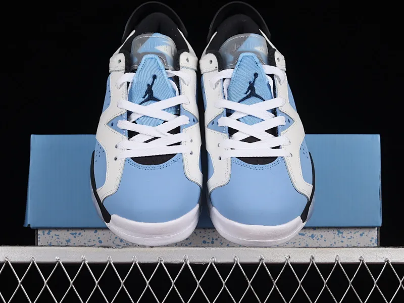 All categories Air Jordan Jordan series basketball shoes Air Jordan 6 Air Jordan Low "University Blue" AJ6 Joe 6 North Carolina Blue low-top basketball shoes CT8529-410